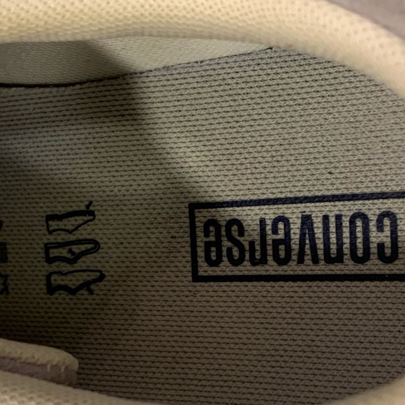 Converse One Star OX Wolf Grey/white/Navy  159733C Unisex W-10/M-8 - Picture 5 of 14